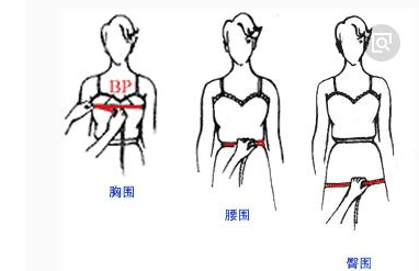 女生如何正确测量三围，三围怎么量的方法