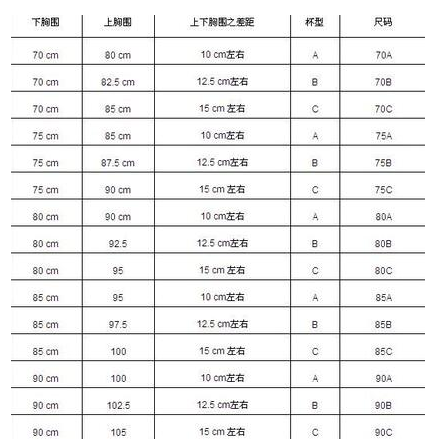 80b胸围是多少？80b胸围是多少厘米？80b的胸围大吗？